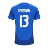 Italien Matteo Darmian #13 Heimtrikot EM 2024 Kurzarm